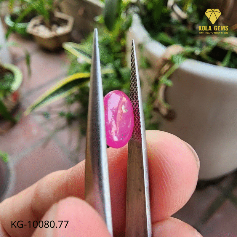  Ruby Hồng  KG-10080.37- Tự Nhiên 